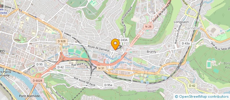 localisation de l'entreprise MADAME EMMANUELLE MARCHAND  ROUEN