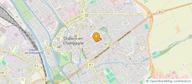 localisation de l'entreprise MADAME EMMANUELLE MARECAILLE  CHALONS-EN-CHAMPAGNE