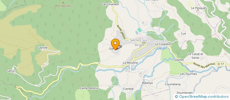 localisation de l'entreprise MADAME EMMANUELLE MAROLDA à SERRES-SUR-ARGET