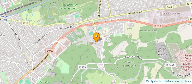 localisation de l'entreprise MADAME EMMANUELLE MARTIN à VAUJOURS