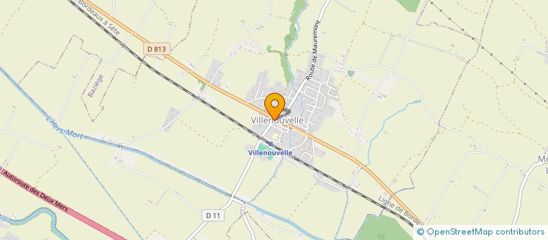 localisation de l'entreprise MADAME EMMANUELLE MARTIN  VILLENOUVELLE