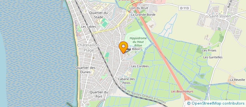 localisation de l'entreprise MADAME EMMANUELLE MARTIN à CHATELAILLON-PLAGE