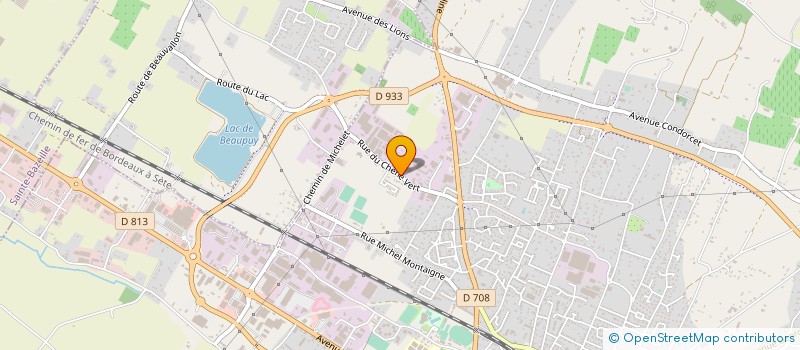 localisation de l'entreprise MADAME EMMANUELLE MARX  MARMANDE