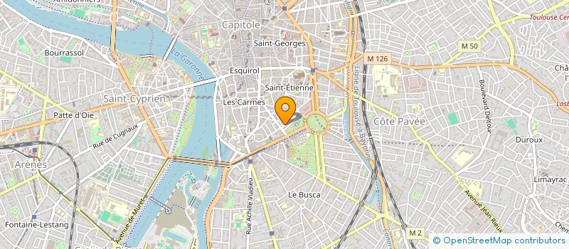 localisation de l'entreprise MADAME EMMANUELLE MASSON à TOULOUSE