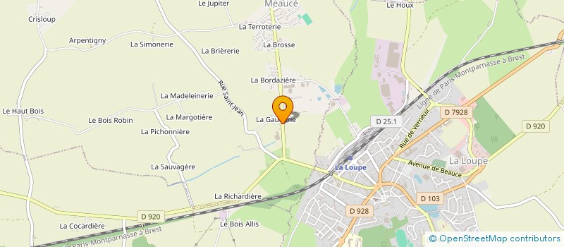 localisation de l'entreprise MADAME EMMANUELLE MASSOT à MEAUCE