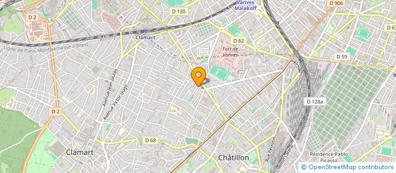 localisation de l'entreprise MADAME EMMANUELLE MATAS à CHATILLON