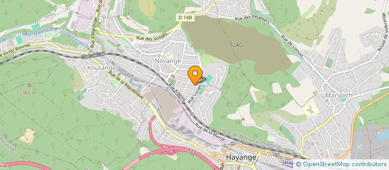 localisation de l'entreprise MADAME EMMANUELLE MATHERN  NILVANGE