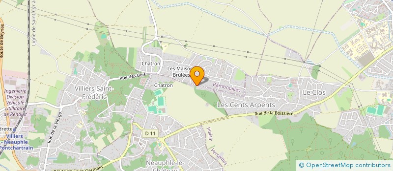 localisation de l'entreprise MADAME EMMANUELLE MATICHARD  NEAUPHLE-LE-CHATEAU