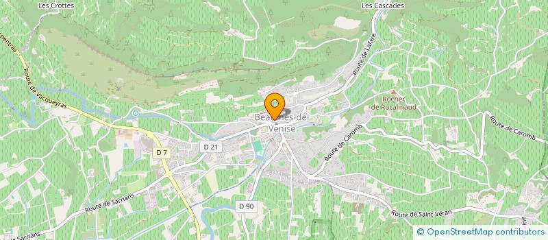 localisation de l'entreprise MADAME EMMANUELLE MAUREL  BEAUMES-DE-VENISE