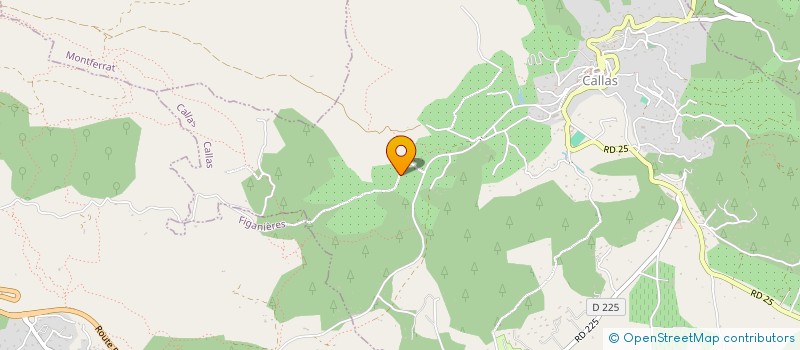 localisation de l'entreprise MADAME EMMANUELLE MAZENC  CALLAS