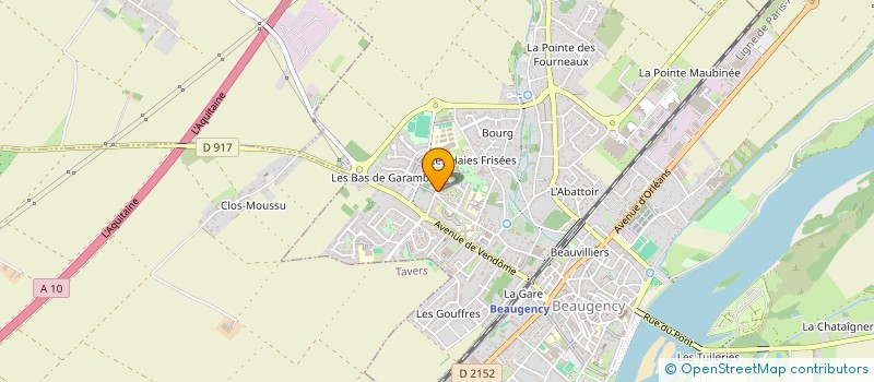 localisation de l'entreprise MADAME EMMANUELLE MAZEYRAT  BEAUGENCY