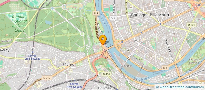 localisation de l'entreprise MADAME EMMANUELLE MAZIN à SEVRES