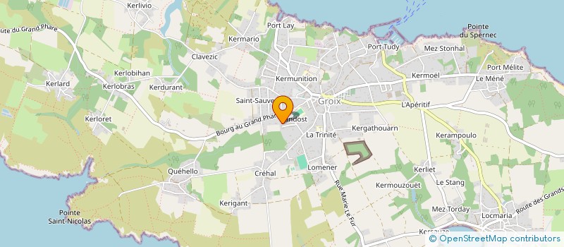 localisation de l'entreprise MADAME EMMANUELLE MILLET  GROIX