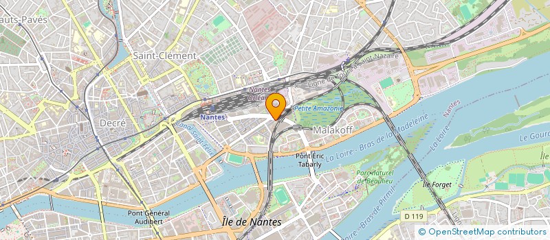 localisation de l'entreprise MADAME EMMANUELLE MIMEAU  NANTES