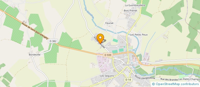 localisation de l'entreprise MADAME EMMANUELLE MOINE à ROUILLAC