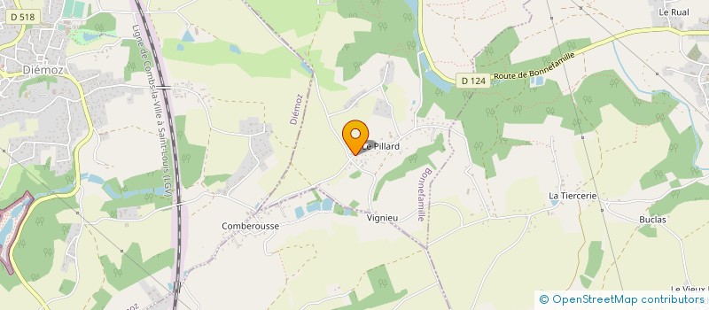 localisation de l'entreprise MADAME EMMANUELLE MONCONDUIT  BONNEFAMILLE