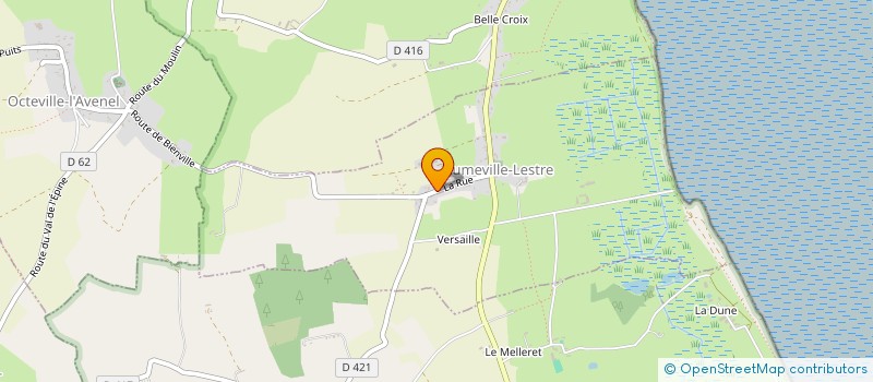localisation de l'entreprise MADAME EMMANUELLE MONTAIGNE  AUMEVILLE-LESTRE