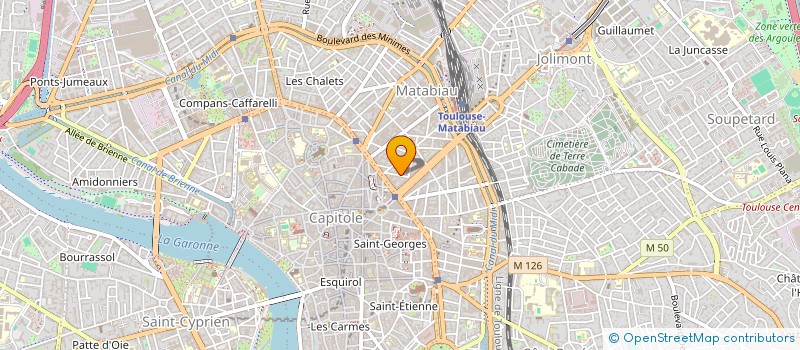 localisation de l'entreprise MADAME EMMANUELLE MONTAIGNE à TOULOUSE