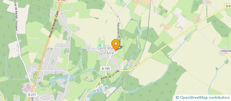 localisation de l'entreprise MADAME EMMANUELLE MONTAUDON  BAUGE-EN-ANJOU