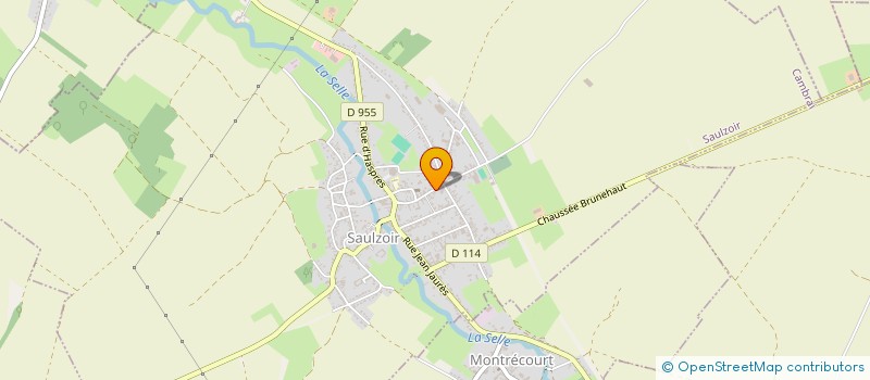 localisation de l'entreprise MADAME EMMANUELLE MOREAU  SAULZOIR