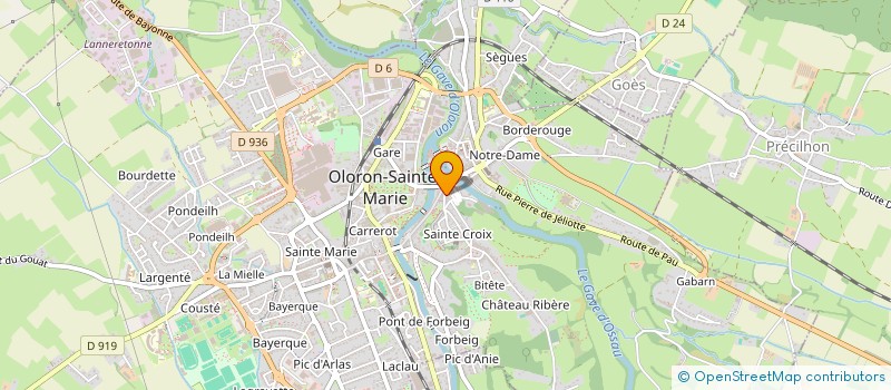 localisation de l'entreprise MADAME EMMANUELLE MOREO à OLORON-SAINTE-MARIE