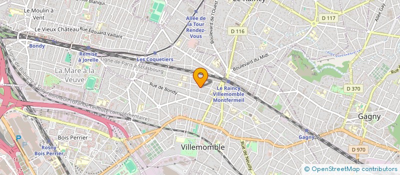 localisation de l'entreprise MADAME EMMANUELLE MORIAT à VILLEMOMBLE