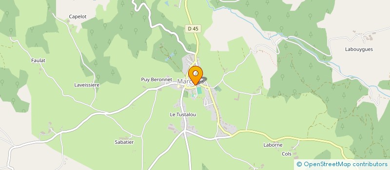 localisation de l'entreprise MADAME EMMANUELLE MOULIN à MARCOLES