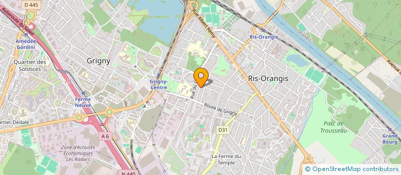 localisation de l'entreprise MADAME EMMANUELLE MULOT  RIS-ORANGIS