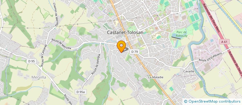 localisation de l'entreprise MADAME EMMANUELLE NGO MBOK MANGUELE à CASTANET-TOLOSAN