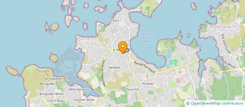 localisation de l'entreprise MADAME EMMANUELLE NICOLAS  TREGASTEL