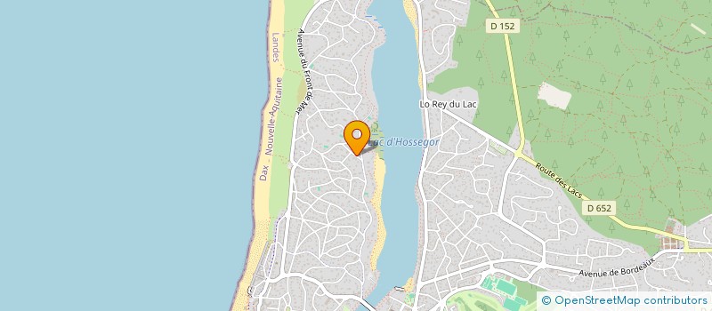 localisation de l'entreprise MADAME EMMANUELLE NICOLAS  SOORTS-HOSSEGOR