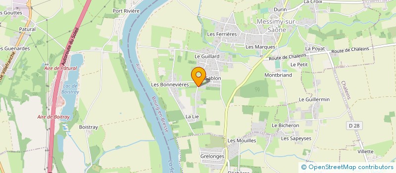 localisation de l'entreprise MADAME EMMANUELLE NIPOLY à MESSIMY-SUR-SAONE