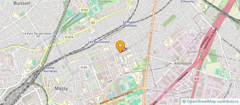 localisation de l'entreprise MADAME EMMANUELLE OGER à ANTONY