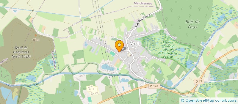 localisation de l'entreprise MADAME EMMANUELLE OGUET  VRED