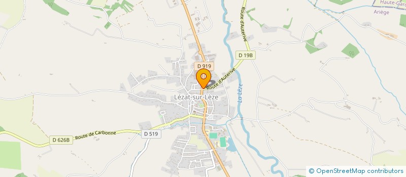 localisation de l'entreprise MADAME EMMANUELLE OLIGER à LEZAT-SUR-LEZE