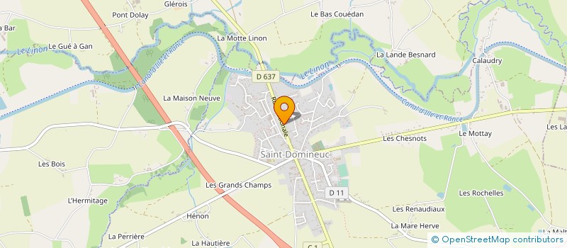 localisation de l'entreprise MADAME EMMANUELLE OLLIVAULT  EVRAN