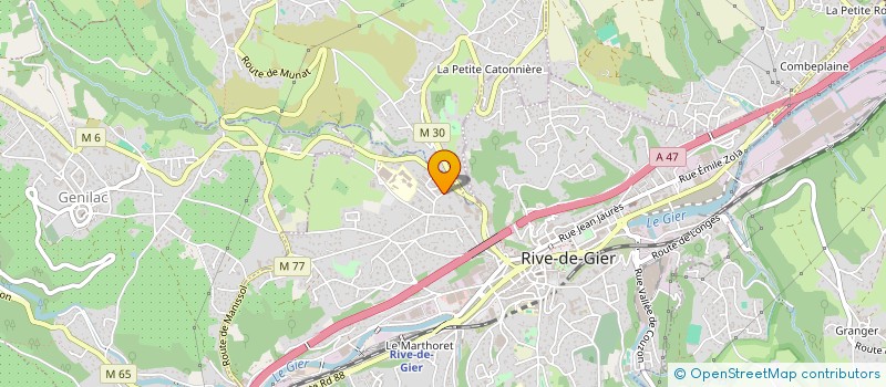 localisation de l'entreprise MADAME EMMANUELLE OMBLES à RIVE-DE-GIER