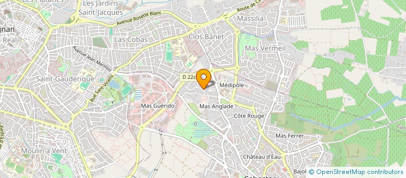 localisation de l'entreprise MADAME EMMANUELLE PAGE  CABESTANY