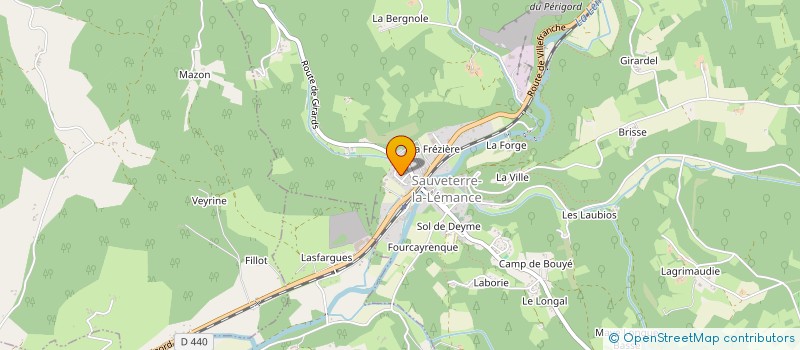 localisation de l'entreprise MADAME EMMANUELLE PALKA  ALZONNE