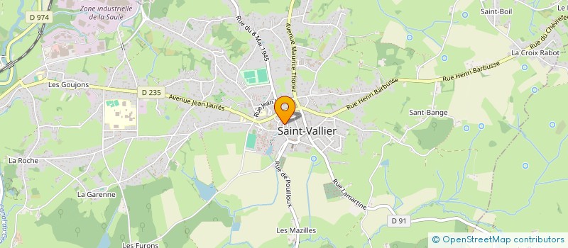 localisation de l'entreprise MADAME EMMANUELLE PALUMBO  SAINT-VALLIER