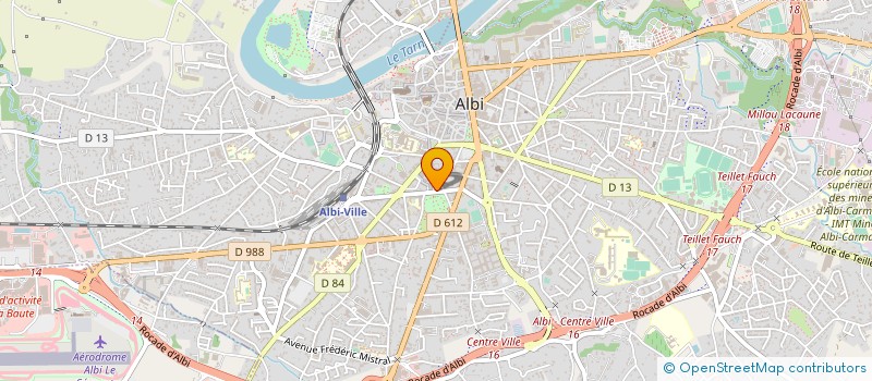 localisation de l'entreprise MADAME EMMANUELLE PAMPONNEAU à ALBI