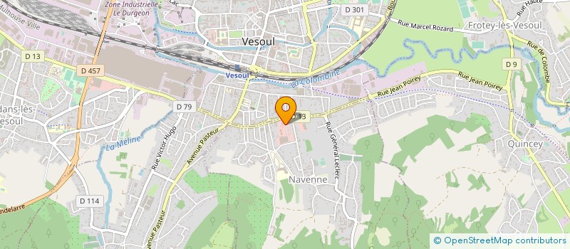 localisation de l'entreprise MADAME EMMANUELLE PASTEUR  NAVENNE