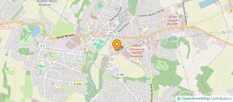 localisation de l'entreprise MADAME EMMANUELLE PATOLE  TIGNIEU-JAMEYZIEU