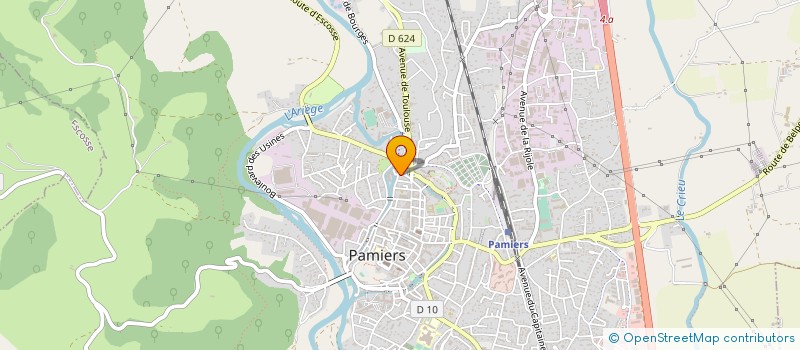 localisation de l'entreprise MADAME EMMANUELLE PATTYN à PAMIERS