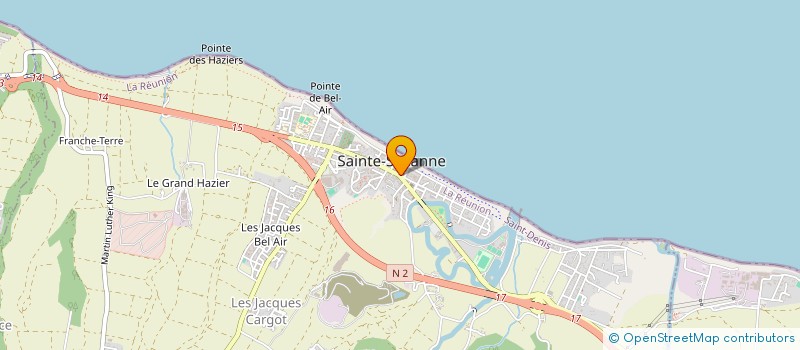 localisation de l'entreprise MADAME EMMANUELLE PAYET à SAINTE-SUZANNE