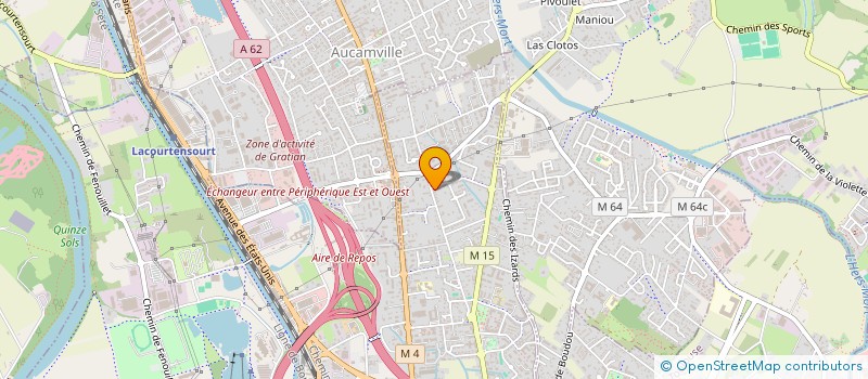 localisation de l'entreprise MADAME EMMANUELLE PECHON à TOULOUSE