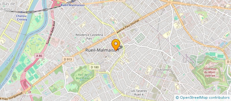 localisation de l'entreprise MADAME EMMANUELLE PEPIN à RUEIL-MALMAISON