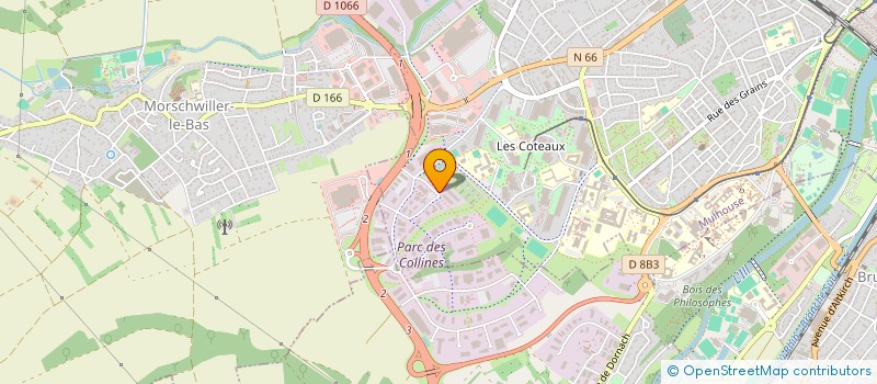 localisation de l'entreprise MADAME EMMANUELLE PERONNIAT  MULHOUSE