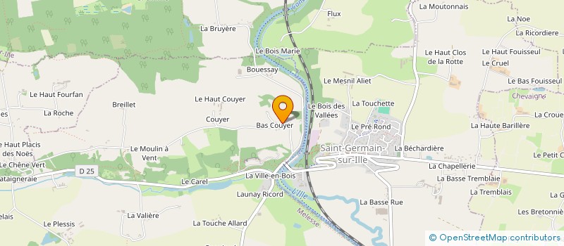 localisation de l'entreprise MADAME EMMANUELLE PERRIGAULT à MELESSE