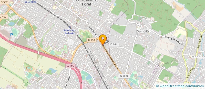 localisation de l'entreprise MADAME EMMANUELLE PIETTRE  SAINT-LEU-LA-FORET